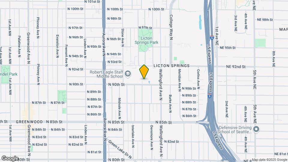 9010 Ashworth Ave N Map and Location Details