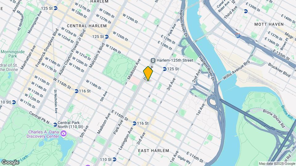 113 E 122nd St-Unit -: 2 Map and Location Details