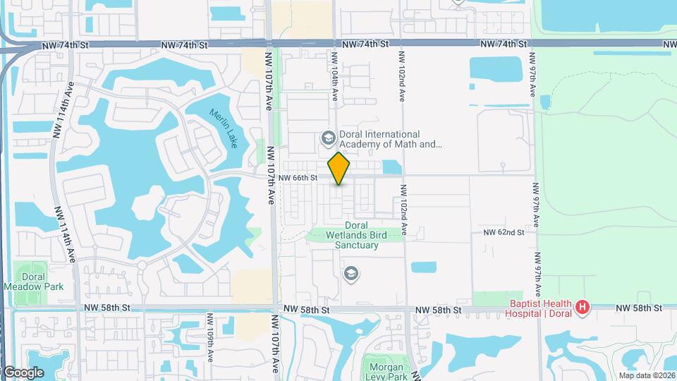 6458 NW 103rd Psge Map and Location Details