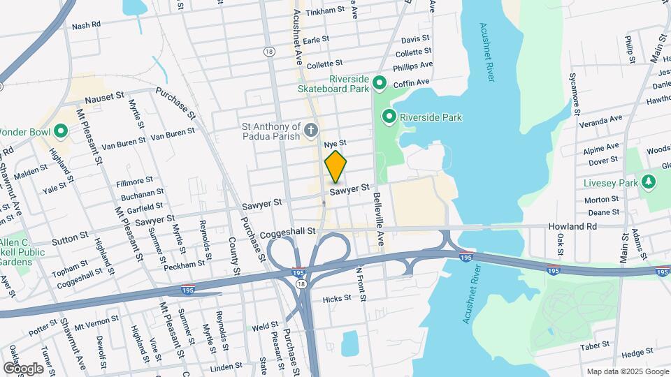 235 Sawyer St Mapa y Detalles de la Ubicación