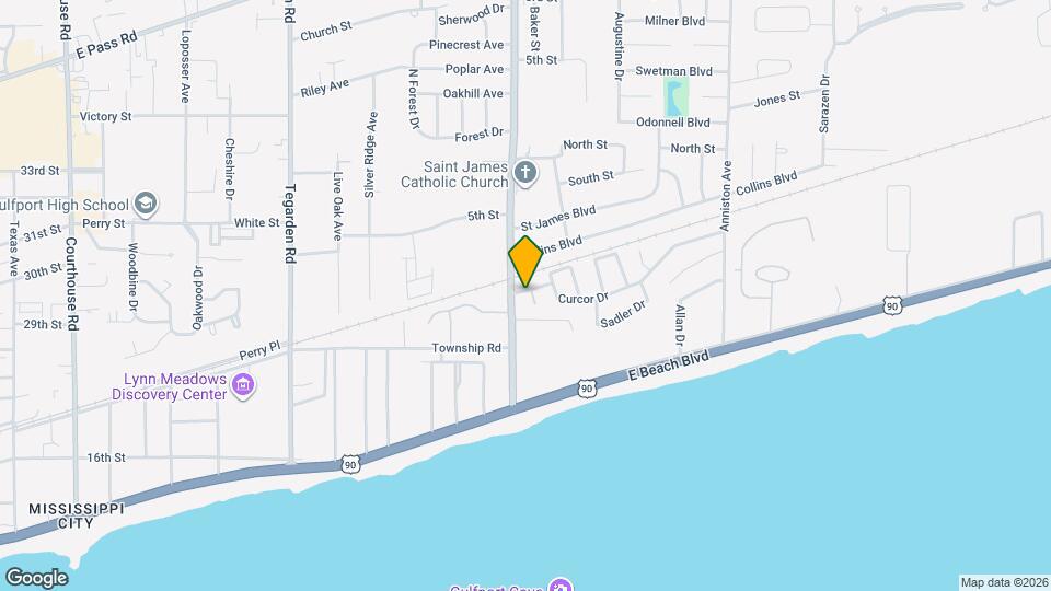 1806 Curcor Dr Map and Location Details