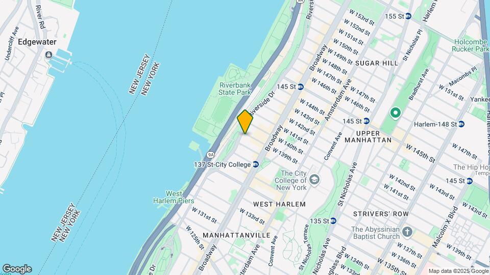 640 W 139th St Mapa y Detalles de la Ubicación