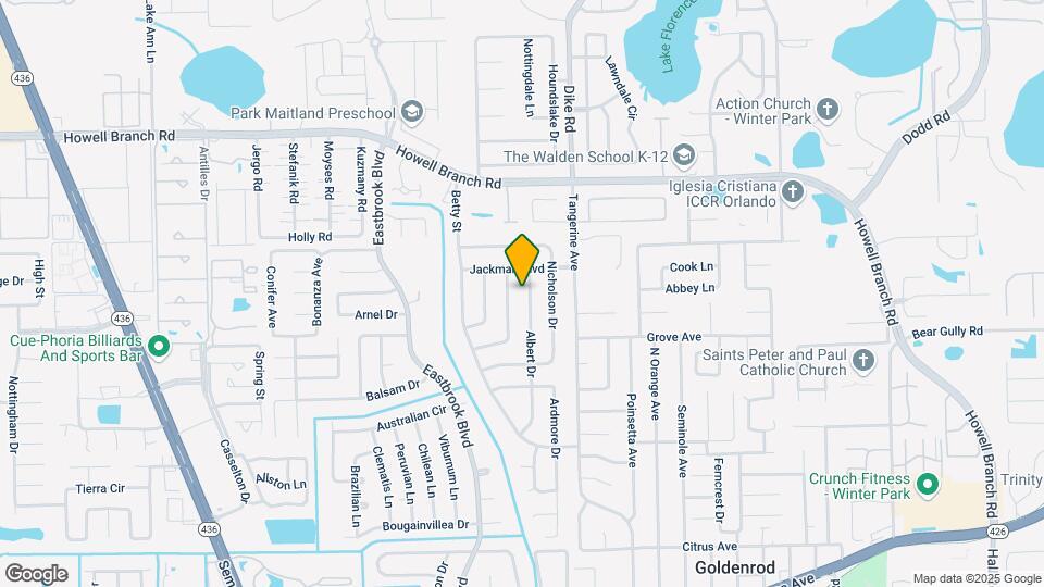 5520 Albert Dr Map and Location Details