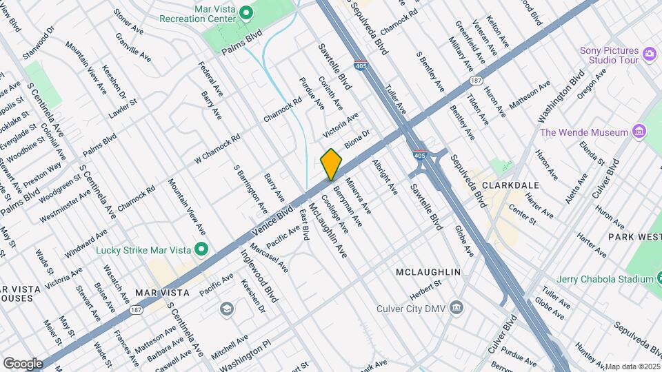 11504 Venice Blvd, Unit 11508 Map and Location Details