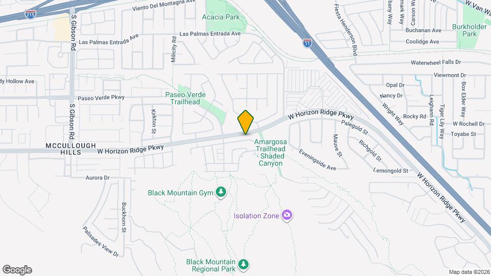 664 Solitude Point Ave Map and Location Details