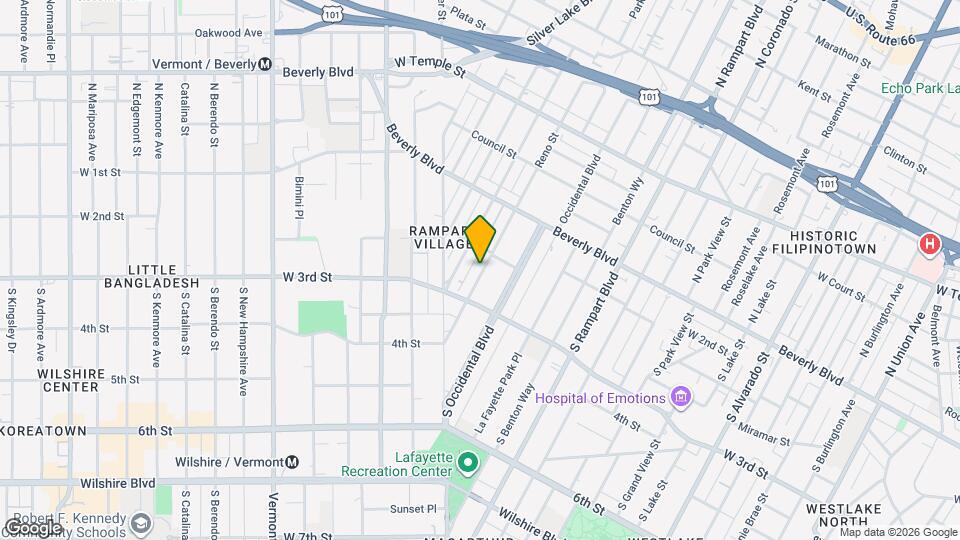 223 S Reno St Map and Location Details
