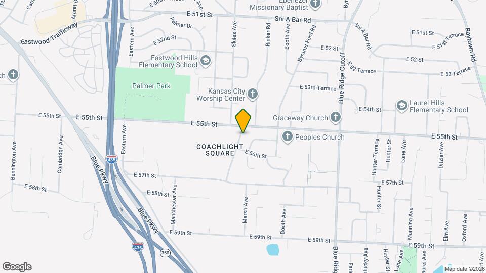 5513 Byrams Ford Rd Map and Location Details