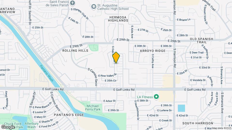 2217 S Oak Park Dr Map and Location Details
