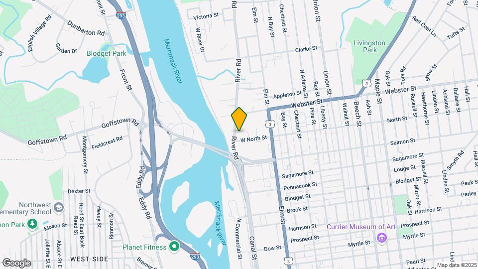 55 River Rd Map and Location Details