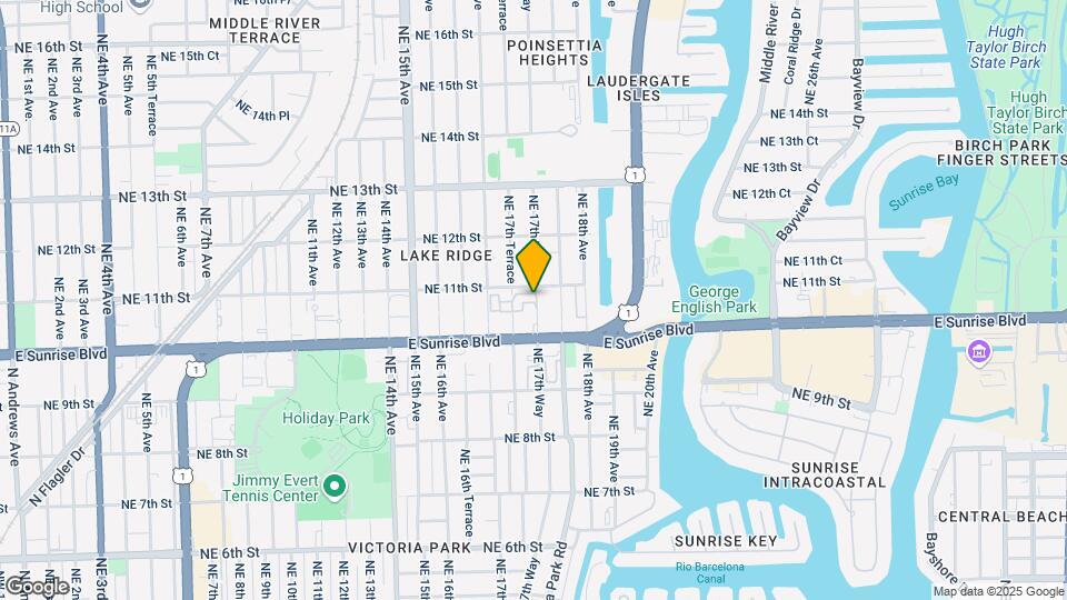 1033 NE 17th Way, Unit 805 Map and Location Details