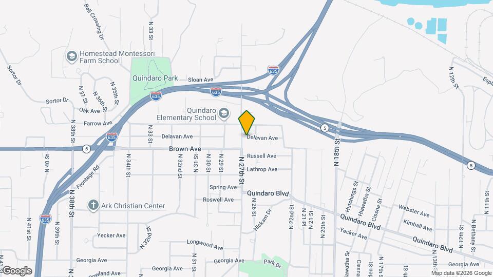 2627 Delavan Ave Map and Location Details