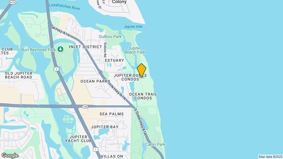 300 Ocean Trail Way Mapa y Detalles de la Ubicación