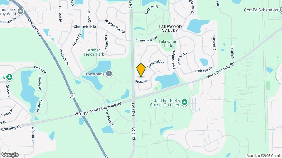 2456 Frost Dr Map and Location Details