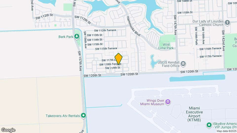 15299 SW 119th St Map and Location Details