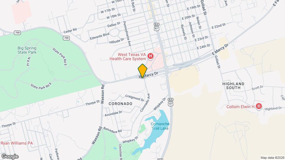 Park Hill Terrace Apartments Map and Location Details