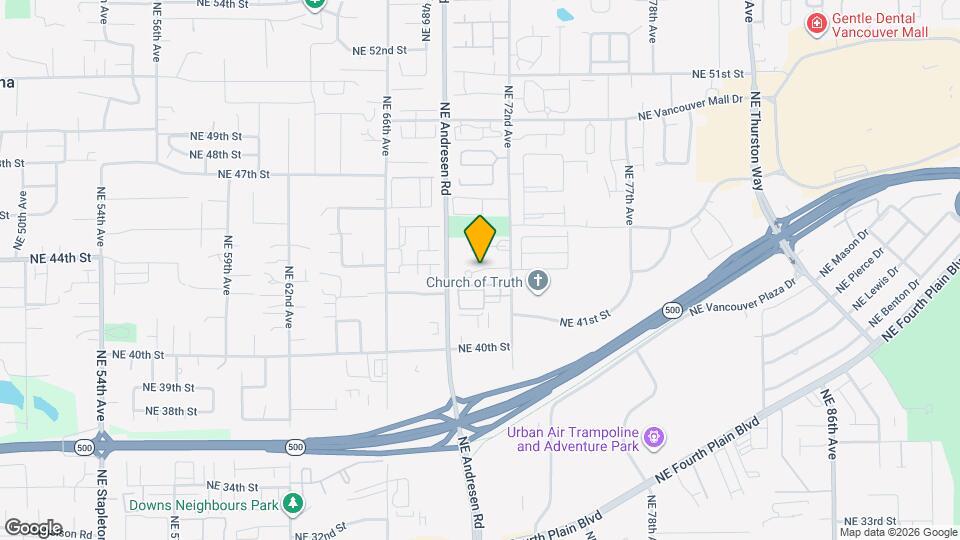 7104 NE 43rd St Map and Location Details