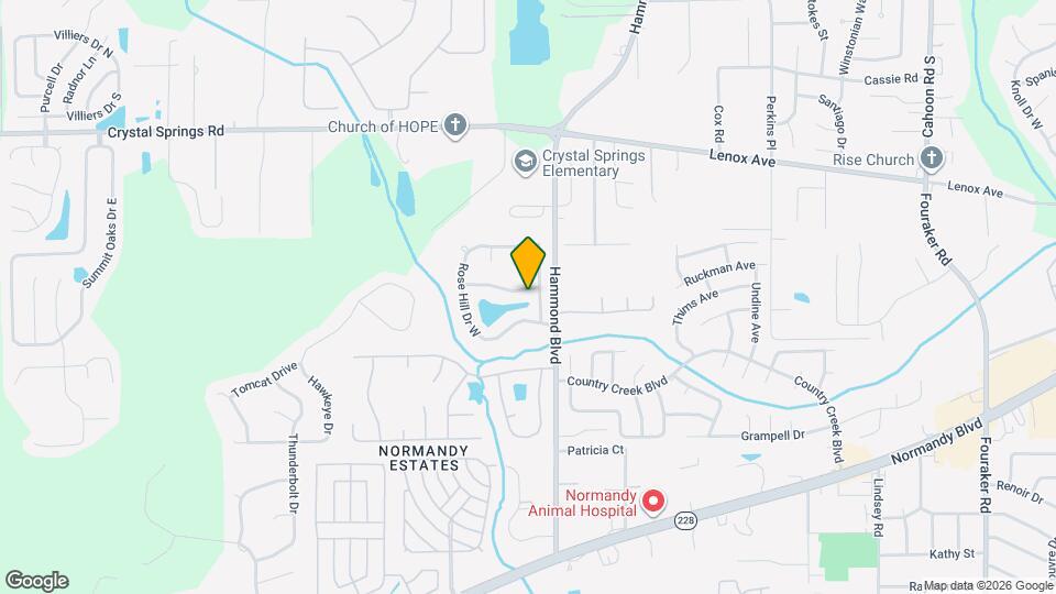 8850 Cherry Hill Dr Map and Location Details