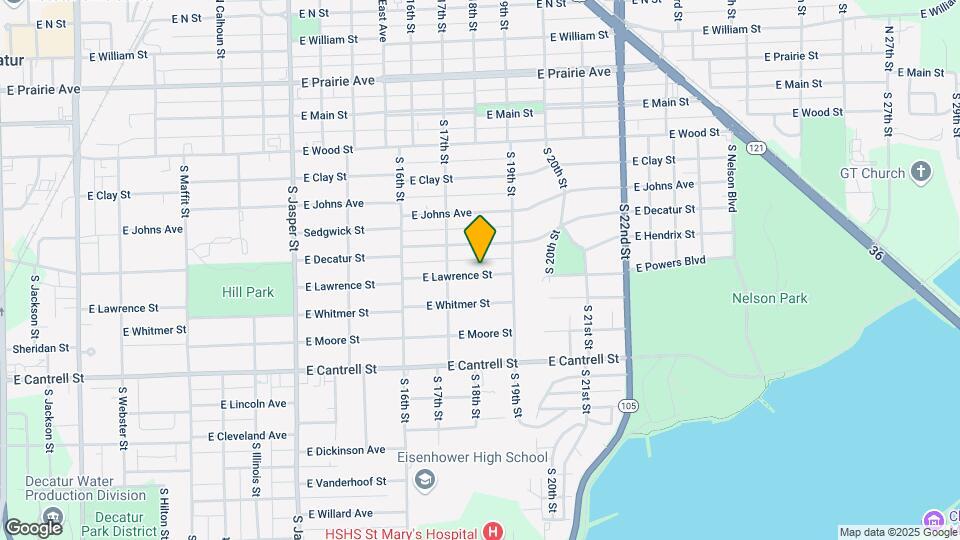 1804 E Lawrence St Map and Location Details
