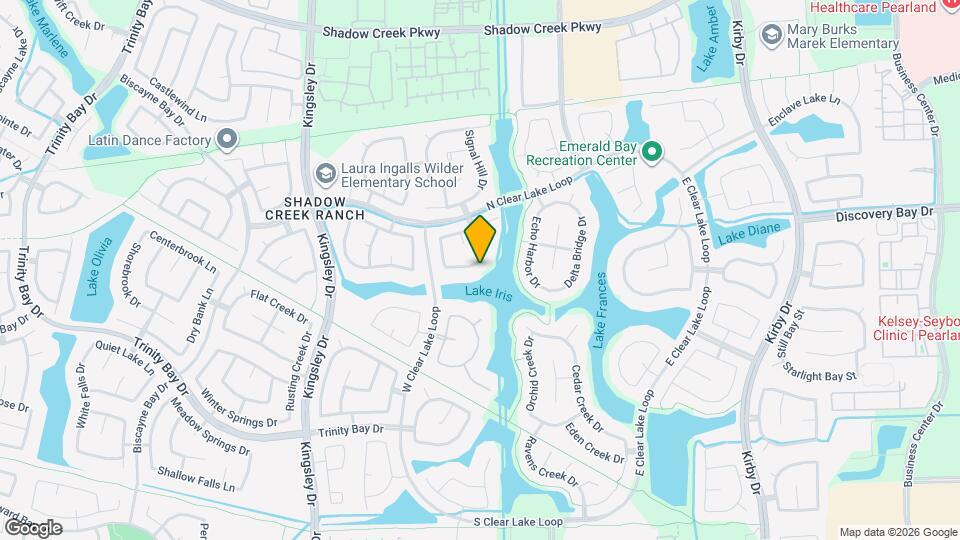 2315 Bending Spring Dr Map and Location Details