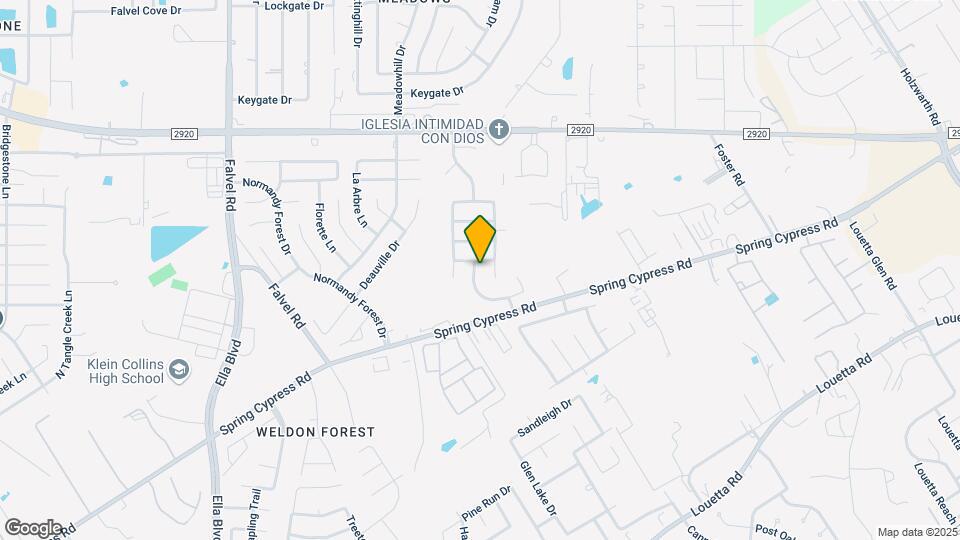 3266 Enchanted Hollow Ln Map and Location Details