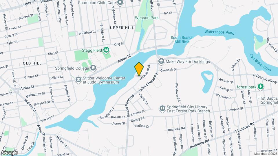 252 Arcadia Blvd Map and Location Details