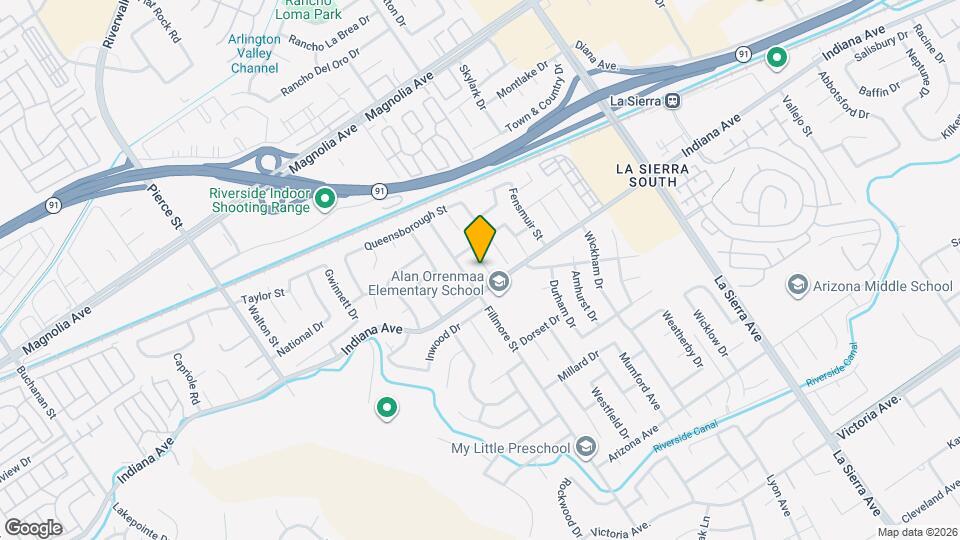 3424 Pickwick St Map and Location Details