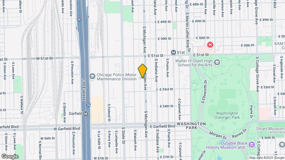 5224 S Michigan Ave Map and Location Details