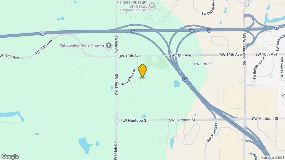 1120 SW Red Oaks Ct Map and Location Details