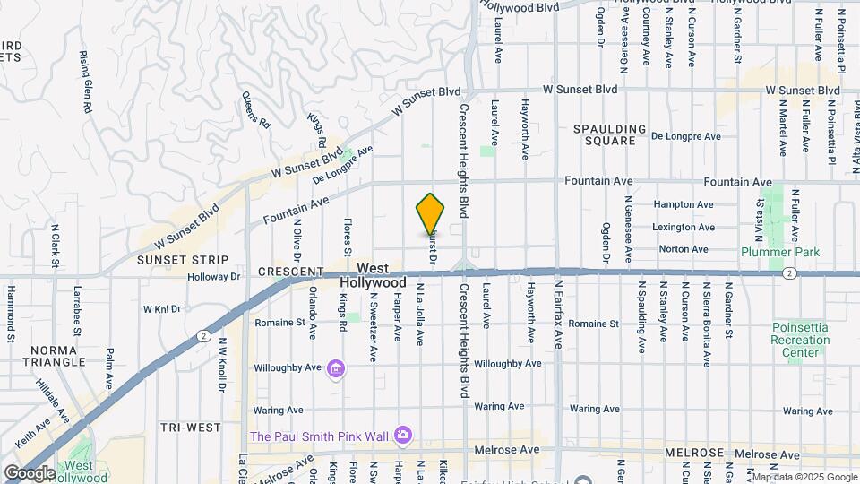 1209 Havenhurst Dr Mapa y Detalles de la Ubicación