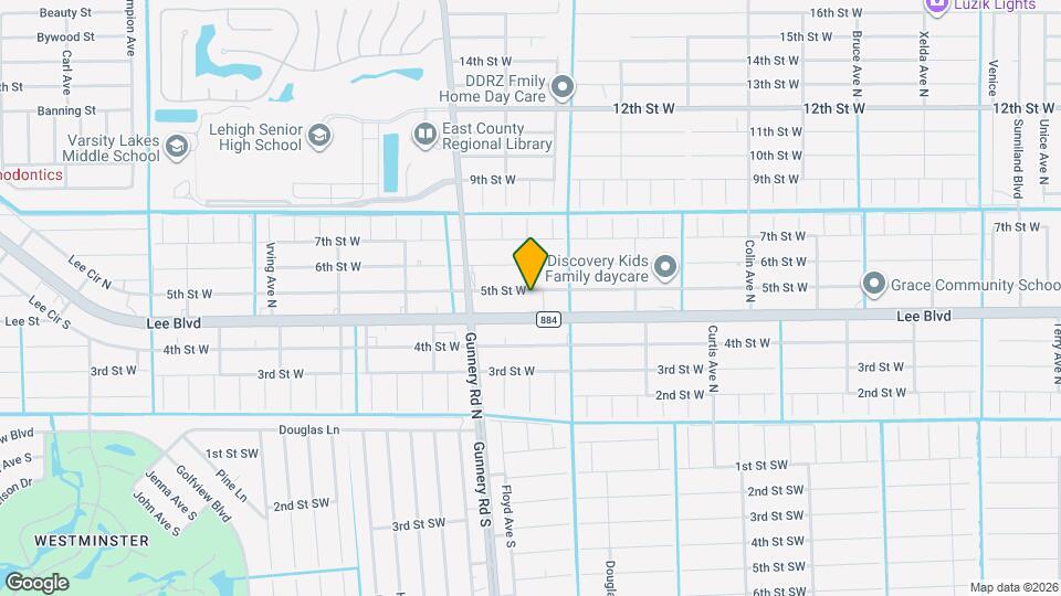 4311 5th St W Map and Location Details