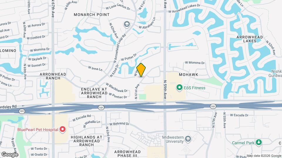 20318 N 61st Ave Map and Location Details