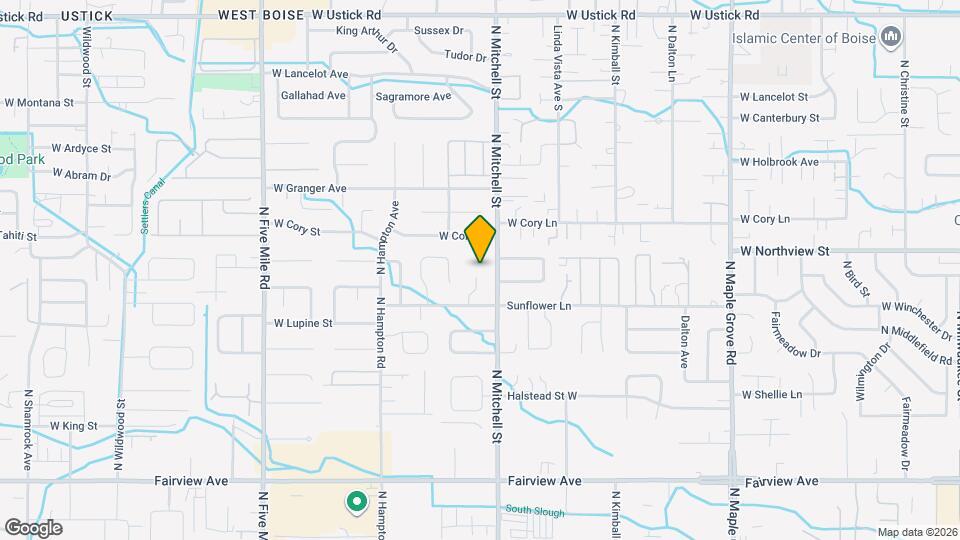 2324 N Pilgrim Pl Map and Location Details