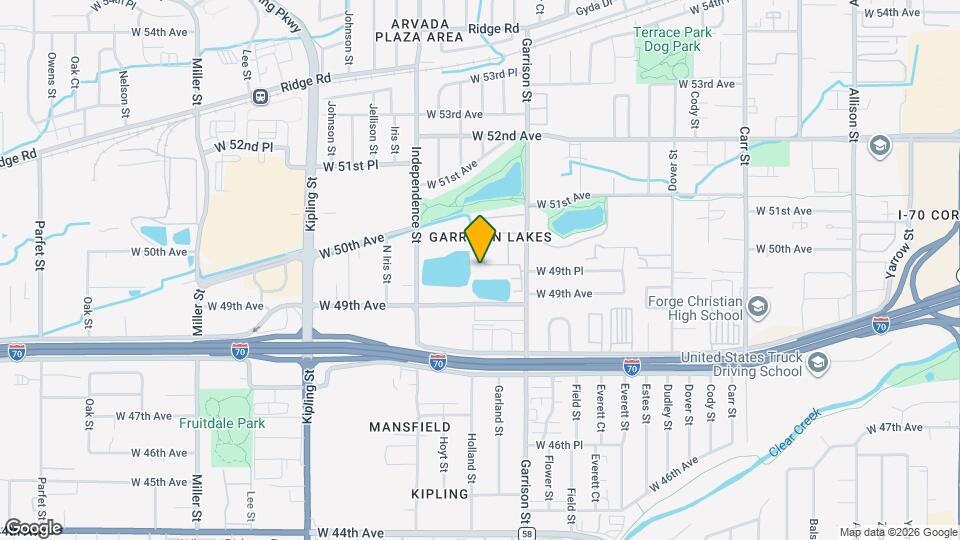 4951 Garrison St Map and Location Details