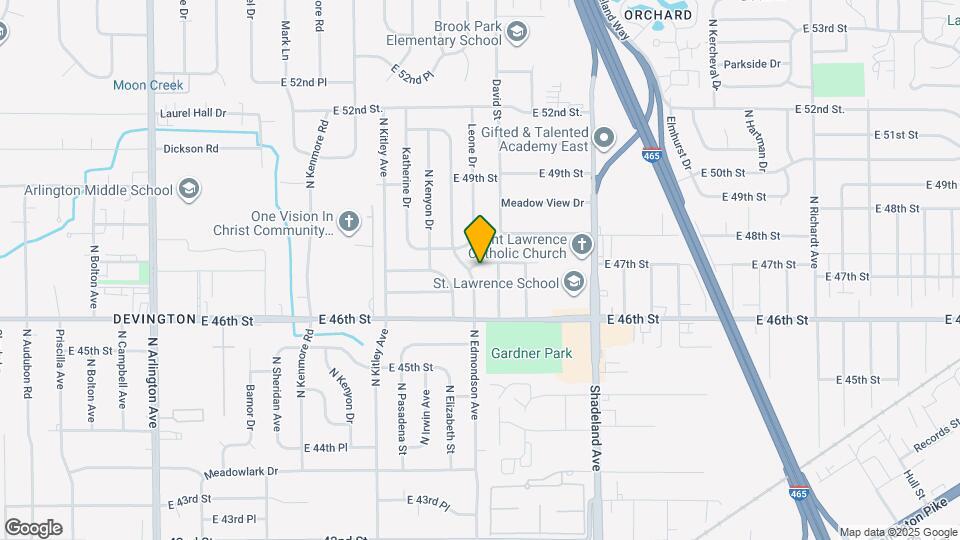 6809 E 47th St Map and Location Details