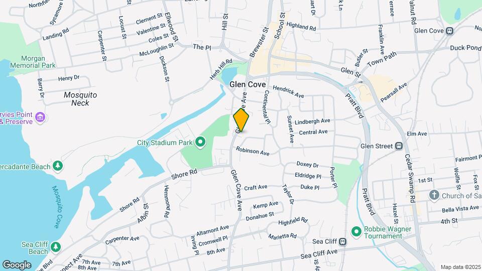 89 Glen Cove Ave Map and Location Details