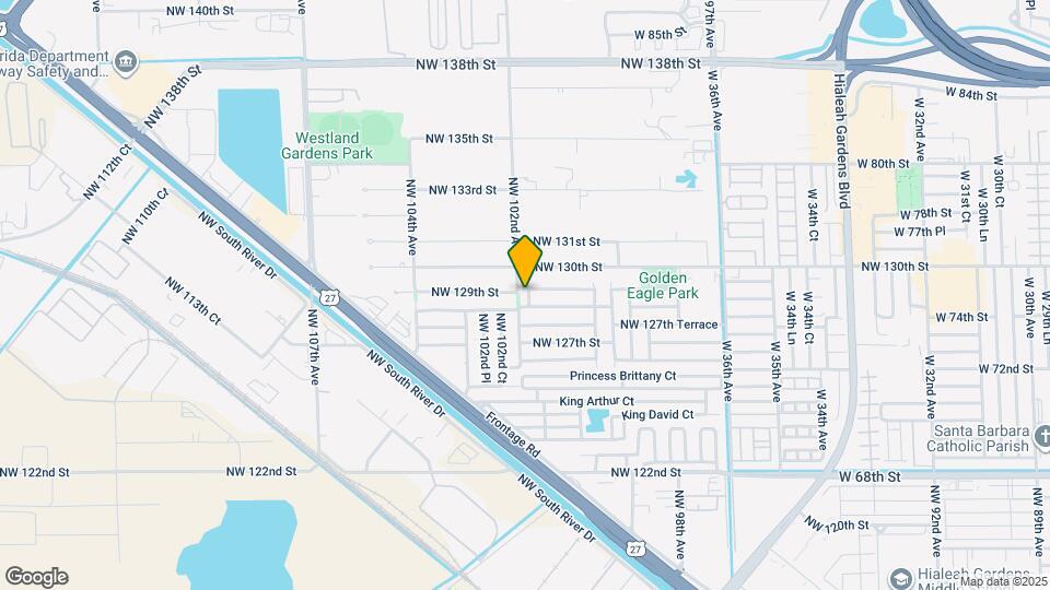 12887 NW 101st Pl Map and Location Details