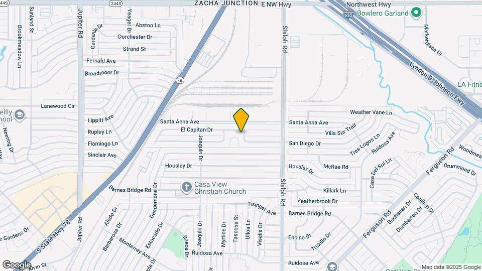 2610 San Diego Dr Map and Location Details