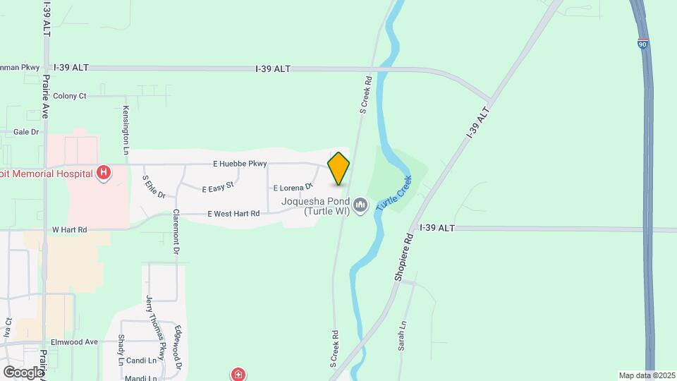 8930 S Creek Rd Map and Location Details