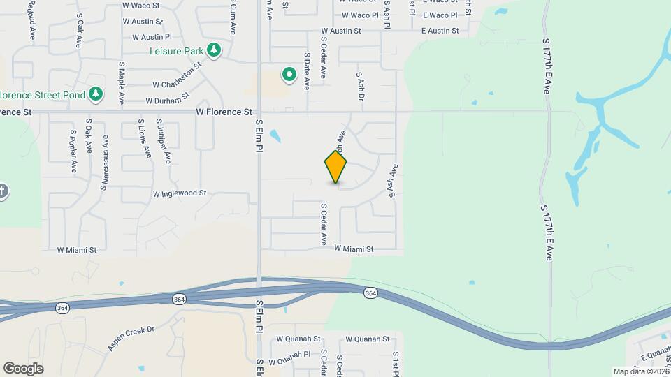 5024 S Birch Ave Map and Location Details