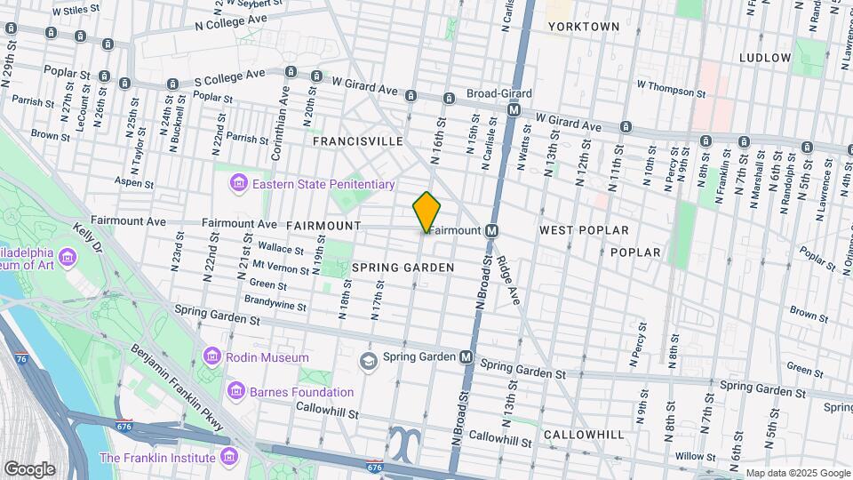 655-59 N 16th St Map and Location Details