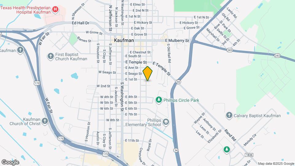 811 S Wilson St Mapa y Detalles de la Ubicación