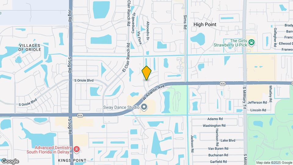 14731 Edna Way Map and Location Details