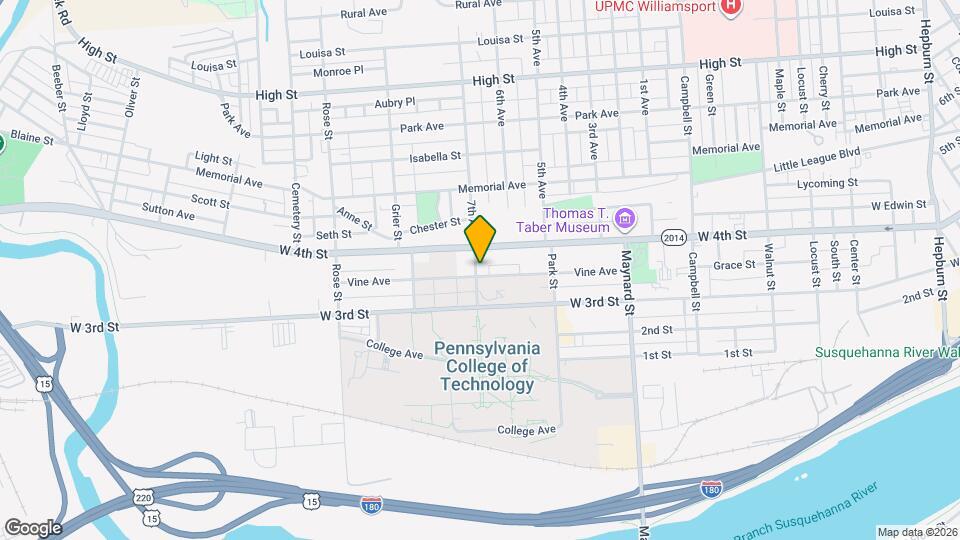 328 Susquehanna St Map and Location Details