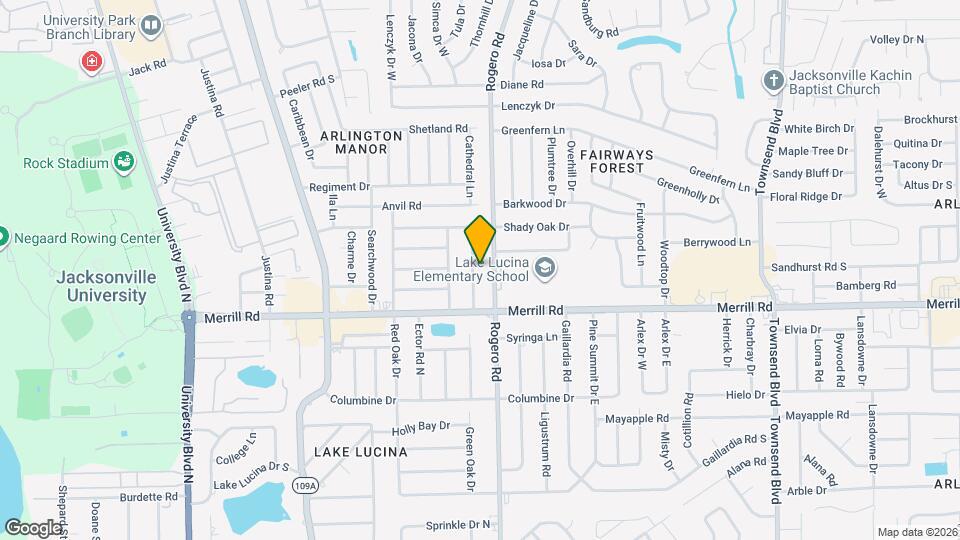 2853 Oakcove Ln Mapa y Detalles de la Ubicación
