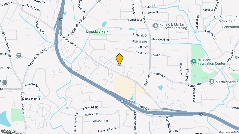 2245 Leicester Way SE Mapa y Detalles de la Ubicación