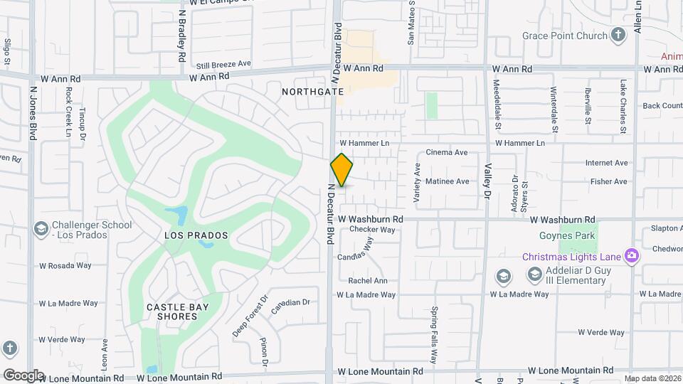 4730 Cliff Palace Ct Map and Location Details