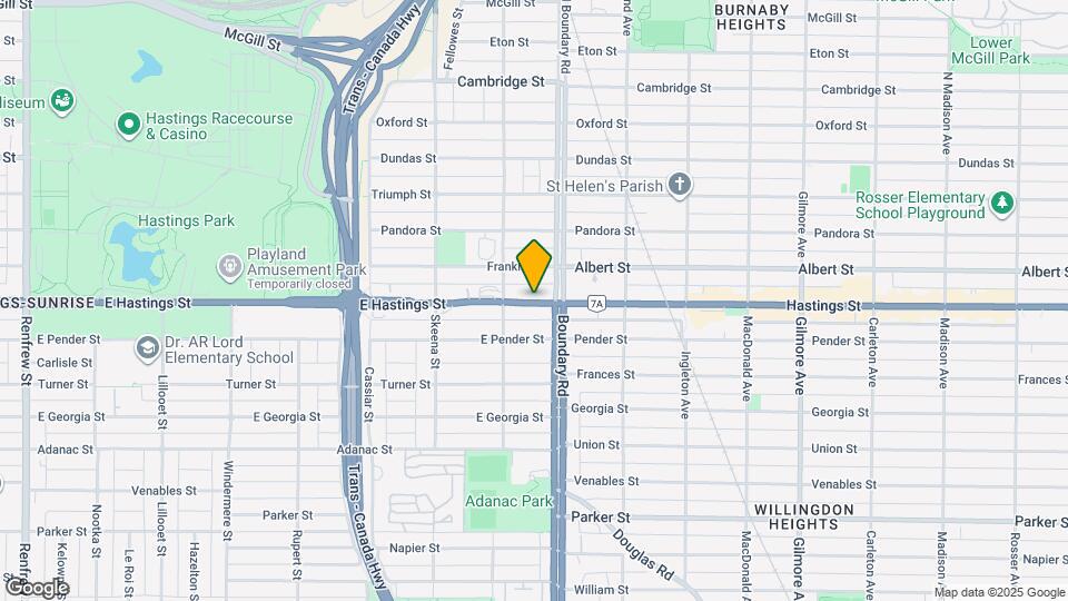 3683 E Hastings St Map and Location Details