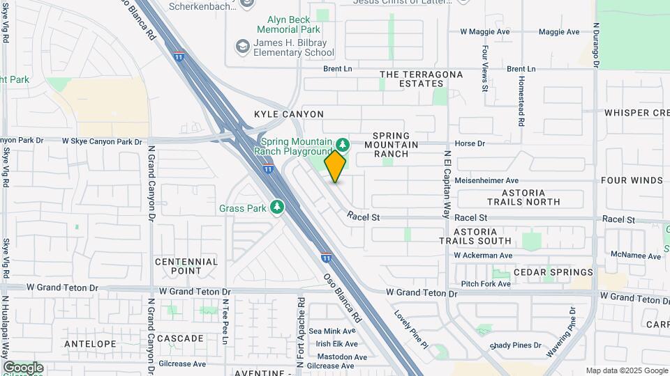 8301 Harvest Spring Pl Map and Location Details