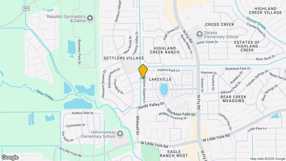 6309 Settlers Square Ln Map and Location Details