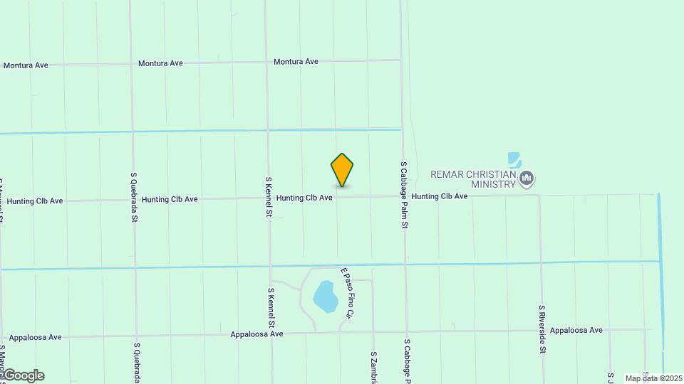 651 Hunting Clb Ave Map and Location Details